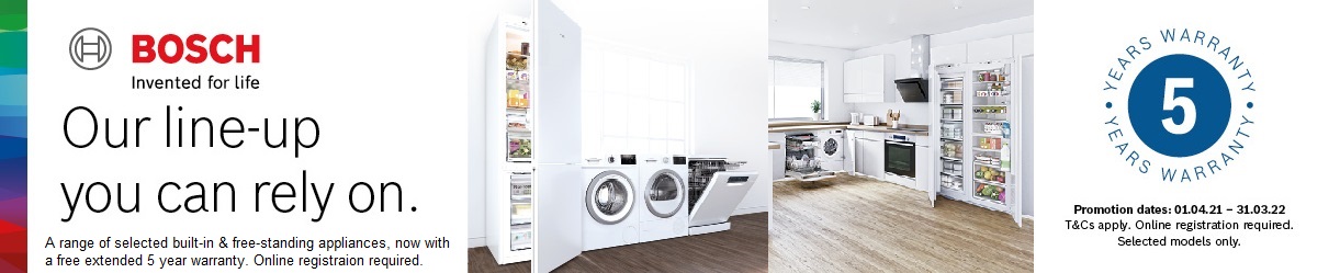 Bosch 5 Year Extended Warranty Promotion Bosch 5 Year Extended Warranty Promotion