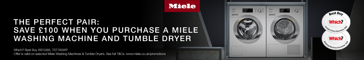 Miele Perfect Pair Save £100 offer Miele Perfect Pair Save £100 offer