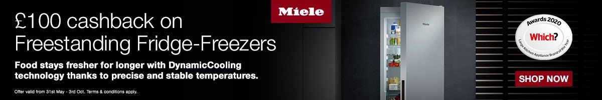 Miele £100 Cashback On Freestanding Fridge Freezers Miele £100 Cashback On Freestanding Fridge Freezers