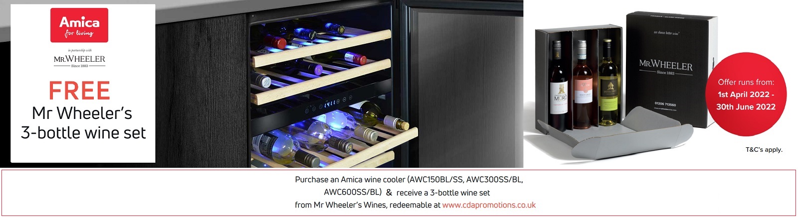 Amica Wine Cooler Promotion