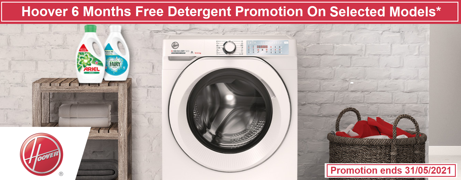 Hoover 6 Months Free Detergent Promotion Hoover 6 Months Free Detergent Promotion