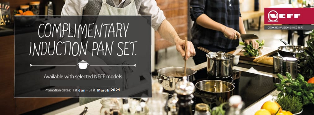 Neff Complimentary Induction Pan Set Neff Complimentary Induction Pan Set