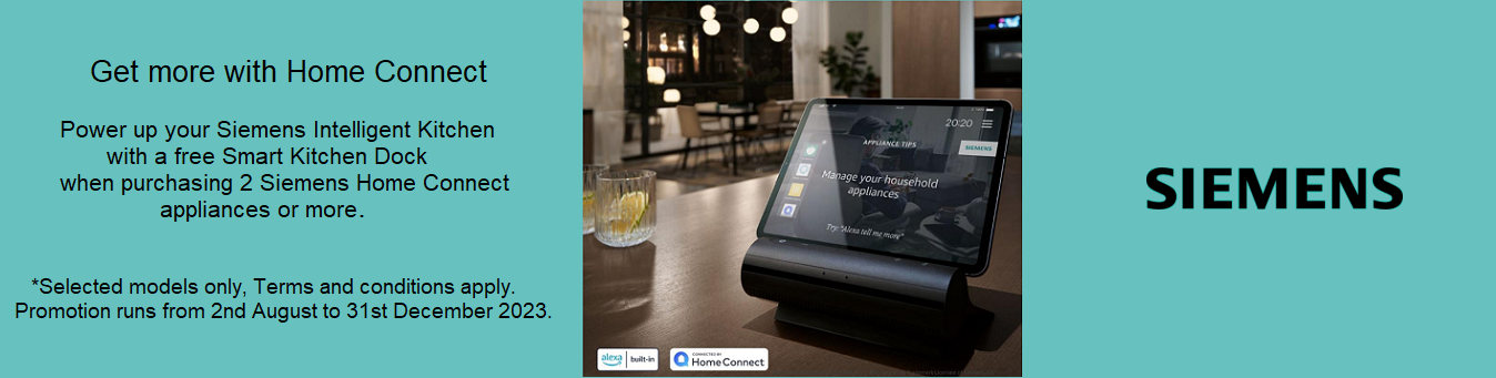 Siemens Smart Kitchen Dock Promotion Siemens Smart Kitchen Dock Promotion
