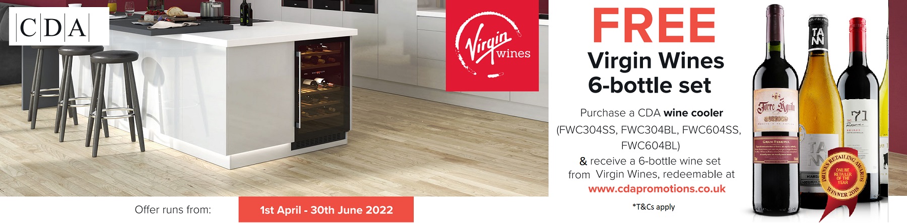 CDA Free 6 Bottle Wine Set Promotion CDA Free 6 Bottle Wine Set Promotion