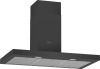 Neff D94BHM1S5B 90cm Wide Chimney Hood - Black - B Rated