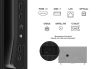 TCL 43V6C-UK 4K Direct LED HDR Google TV In Black F Rated