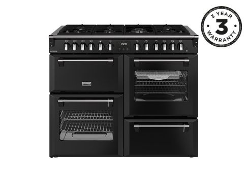 Stoves ST RCA RICH 110DF BLK Dual Fuel Range Cooker