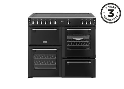 Stoves ST DX RCA RICH 100EI RTY BLK Electric Induction Hob Range Cooker