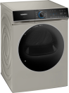Siemens WR47B2CSGB Tumble Dryer 9kg, Heat Pump, sensor technology, varioSpeed, Home Connect, Large display, Silver Inox A+++ Rated