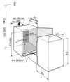 Liebherr IFSD3904 Low Frost Built-In Freezer, Sliding Hinge, D Rated