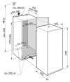 Liebherr SIFNSE5128 No Frost Built-In Freezer, Sliding Hinge, E Rated