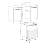 CDA CRI521 Integrated Larder Fridge