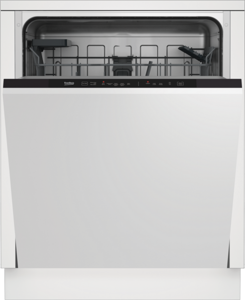 Beko DIN15C20 Full Size Integrated Dishwasher