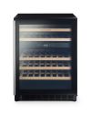Rangemaster RDZ6046BL/ Wine Cabinet 60cm Black with Stainless Steel trim