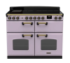 Rangemaster CLDLB110EIPHTH/AB1 Classic Deluxe 110cm BC Induction Range Cooker Heather/Antique Brass
