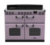 Rangemaster CLDLB110EIPHTH/CM1 Classic Deluxe 110cm BC Induction Range Cooker  Heather/Chrome