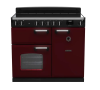 Rangemaster CL100EIPBOR/CM1 Classic 100cm Induction Range Cooker Bordeaux/Chrome
