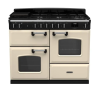 Rangemaster CLO110DFPPCR/CM1 Classic OC 110 DF Dual Fuel Range Cooker Pale Cream Chrome