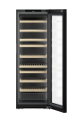 Liebherr WPGBI7472 Freestanding Wine Cooler - Black  Steel F Rated