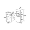 CDA SC223BL Built In Single Oven