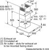 Neff D64GBC0N0B Chimney Hood