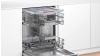 Bosch SMH4HVX00G Full Size Integrated Dishwasher