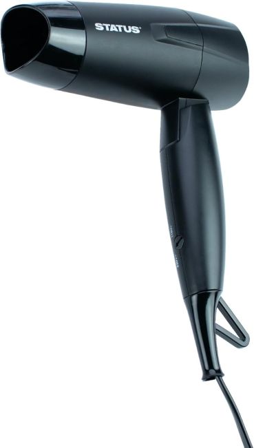 Status International Ltd TOULOUSE1PKB6 Toulouse Travel Hair Dryer - Black