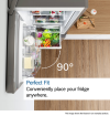 Bosch KGN392WEBG Freestanding Upright Frost Free Fridge Freezer