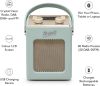 Roberts-Radio REV-MINI2DE DAB+/FM Portable Radio with Bluetooth, Duck Egg