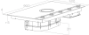 Elica NT-UNP-EVO-BL 90cm Wide Venting Hob - Black - A+ Rated