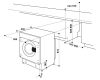 Hotpoint BIWDHG961485 Integrated 9KG/6KG 1400RPM Washer Dryer