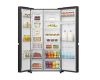 Hisense RS840N4WFE Frost Free American Style Fridge Freezer - Black Stainless Steel