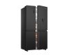 Hisense RS840N4WFE Frost Free American Style Fridge Freezer - Black Stainless Steel