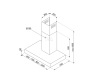 Smeg KBT600XE Chimney Hood