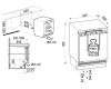 Liebherr SUFND365I Soft Close No Frost Built-Under Freezer, Fixed Hinge, D Rated