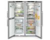 Liebherr XRCSD5255 American Style Fridge Freezer, Plumbed, Stainless Steel, D Rated
