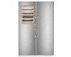 Liebherr XRCST5295 120cm Wide American Style Fridge Freezer, Plumbed, Stainless Steel,