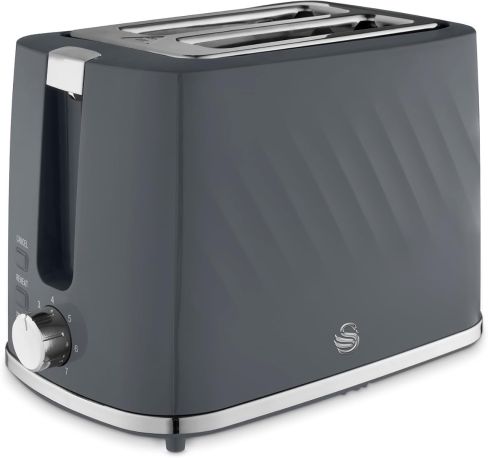 Swan ST14071GRY 2-Slice Toaster Grey