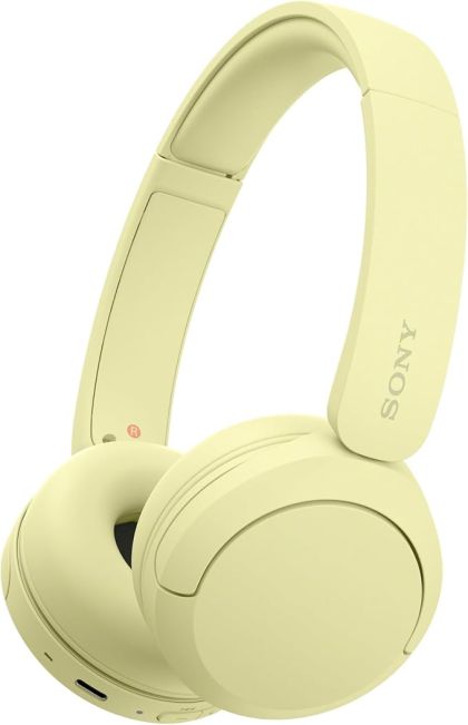 Sony WHCH520Y.CE7 Wireless Bluetooth Over ear headphones - Yellow