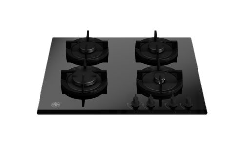 Bertazzoni P604MODGNE Modern Series 60cm Gas on Glass hob - Black