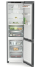 Liebherr CBNDGC5723 No Frost Fridge Freezer, Dark Grey, C Rated