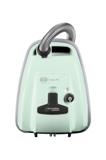 Sebo 93661GB K1 Airbelt Bagged Cylinder Vacuum Cleaner Pastel Mint