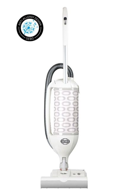 Sebo 90812GB Felix Vogue, Upright Vacuum Cleaner White - Grey
