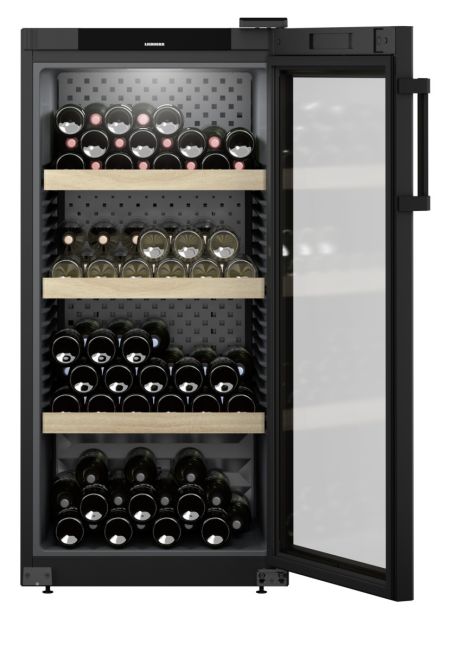 Liebherr WPBL4201 Freestanding Wine Cooler - Black E Rated