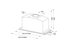 Bertazzoni KIN86MOD1XB/2 Integrated Hood
