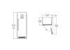 Bertazzoni LRD755UBRXTT 75 cm Built-in Larder Fridge Column Stainless Steel Right Hinge