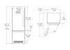 Bertazzoni REF755BBLXTT Professional Series Built-In Plumbed-In 70/30 Fridge Freezer Frost Free - Stainless Steel - F Rated