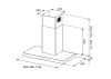 Bertazzoni KT90P1ANET Professional Series 90cm T-Shaped Hood Black