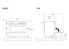 Bertazzoni PROCH94I1EXT Electric Induction Hob Range Cooker