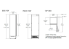 Bertazzoni RFZ60S5FPNS Professional Series 60 cm Built-in Freezer Column Panel Ready Reversible Hinge